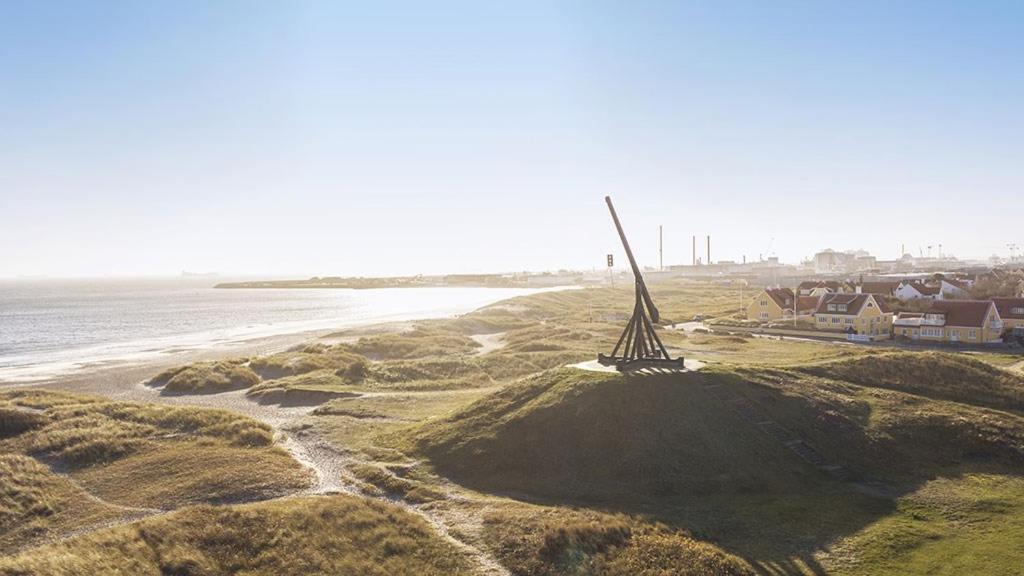 Ferie Lejlighed I Skagen -Huset Med Den Gronne Dor Buitenkant foto